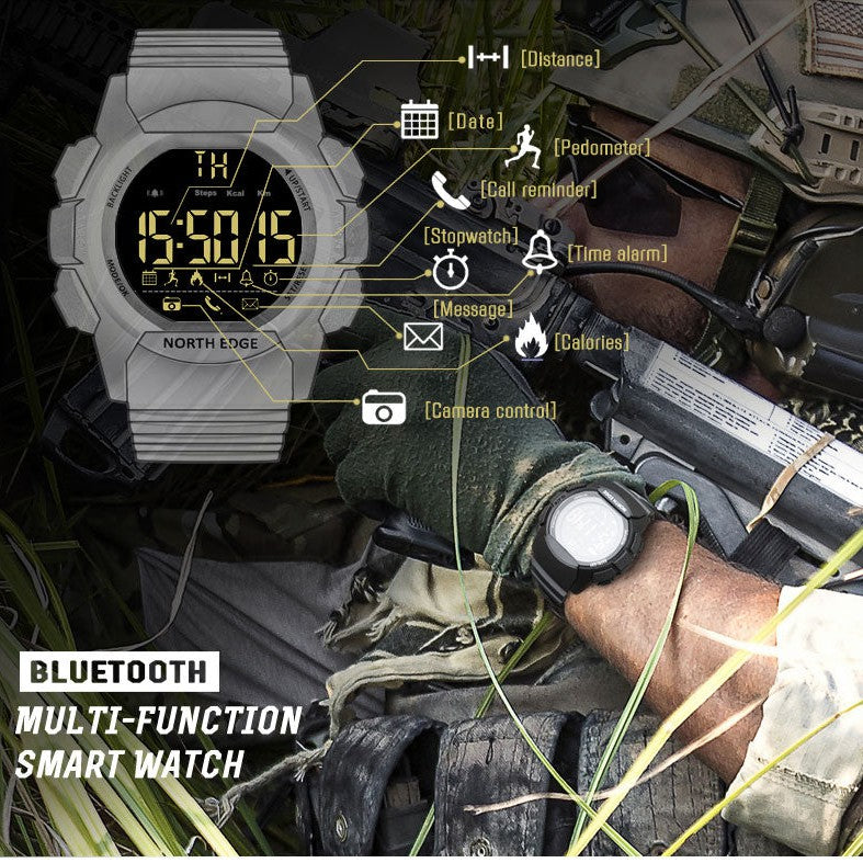 NORTH EDGE Tactical AK Bluetooth Smart Watch