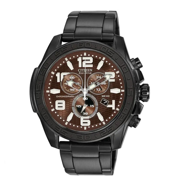 Citizen Eco-Drive Chronograph AT2275-56X Steel Men's Watch