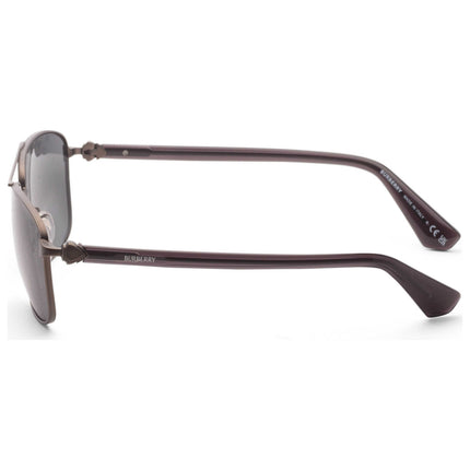 Burberry Men's Classic Sunglasses with Gradient Lenses and Lightweight Acetate Frame