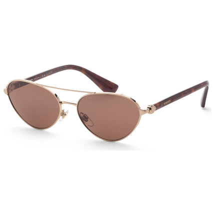 Burberry Women's Classic Elegant Sunglasses with UV Protection and Signature Check Detail