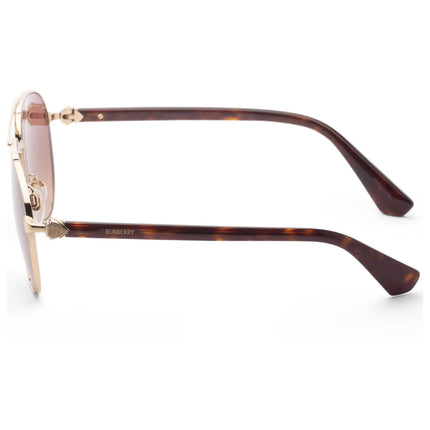 Burberry Men's Classic Sunglasses with UV400 Protection and Adjustable Nose Pads