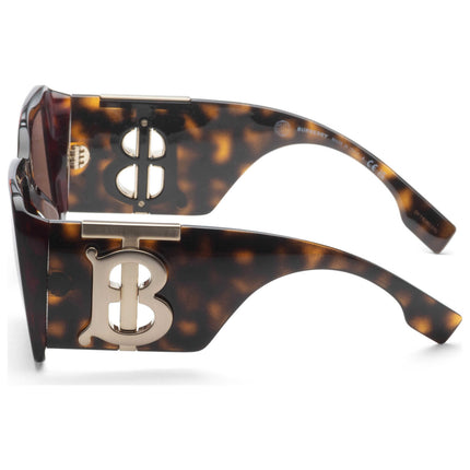 Burberry Women's Classic Acetate Sunglasses with UV400 Protection 55mm Lens
