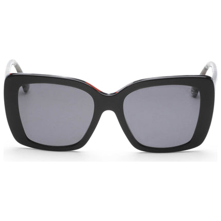 Burberry Women's Polarized Sunglasses with UV400 Protection and Classic Pattern Frame