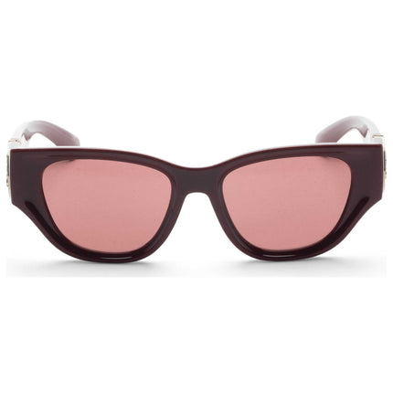 Burberry Women's Rectangular Sunglasses with UV Protection and Classic Logo Detailing