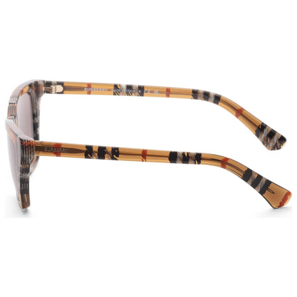 Burberry Women's Classic Acetate Sunglasses with UV400 Protection 54mm Lens