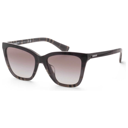 Burberry Women's Classic UV400 Sunglasses with Acetate Frame and 54mm Lenses