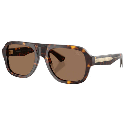 Burberry Men's Sunglasses with UV Protection and Acetate Frame