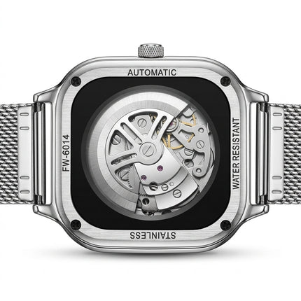 Mark Fairwhale FW-6014 STEELVOR - Men’s Automatic Mechanical Stainless Steel Watch