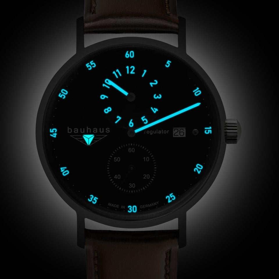 BAUHAUS Men's Classic Regulator Swiss Automatic Watch 21264