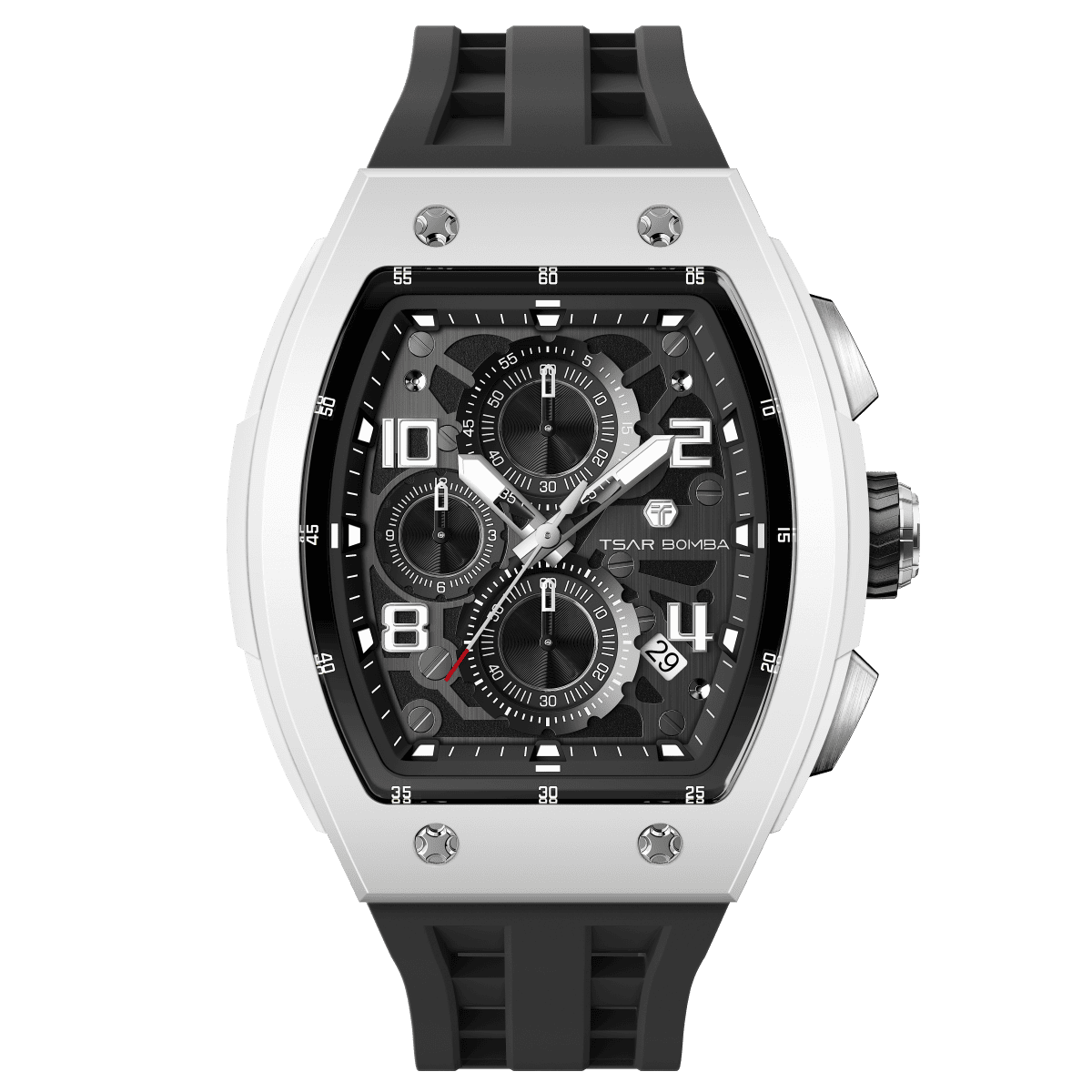 TSAR BOMBA Elemental– Bioceramic Date TB8224B Quartz