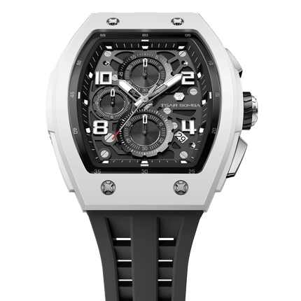 TSAR BOMBA Elemental– Bioceramic Date TB8224B Quartz