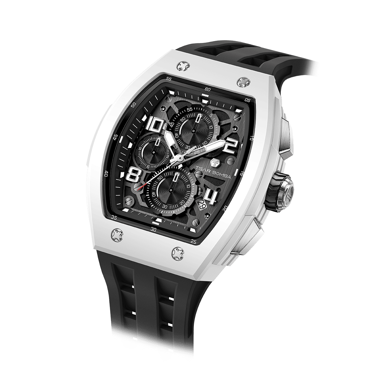 TSAR BOMBA Elemental– Bioceramic Date Quartz