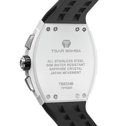 TSAR BOMBA Elemental– Bioceramic Date TB8224B Quartz