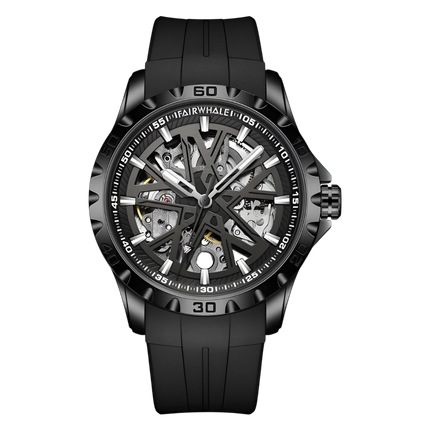 Mark Fairwhale  FW-6580 KANTRY – Men’s Skeleton Automatic Watch