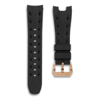 Fluororubber-Black (Gold Clasp)