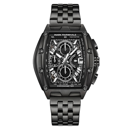 Mark Fairwhale  FW-5080 TONIXORA - Men’s Luxury Chronograph Watch with Stainless Steel Strap