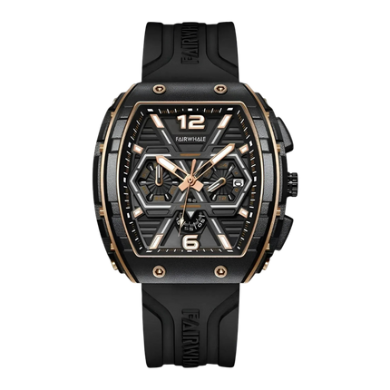 Mark Fairwhale FW-5560 CLIREDOX Vintage Tonneau Watch - Chronograph Watch