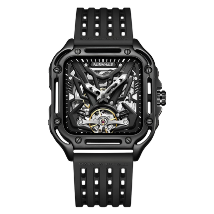 Mark Fairwhale FW-6530 ZEPHYROS - Skeleton Automatic Watch with Luminous Dial - Modern Design