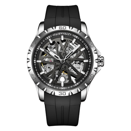 Mark Fairwhale  FW-6580 KANTRY – Men’s Skeleton Automatic Watch