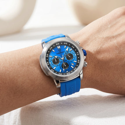 Mark Fairwhale FW-5520 Military Watch - Blue