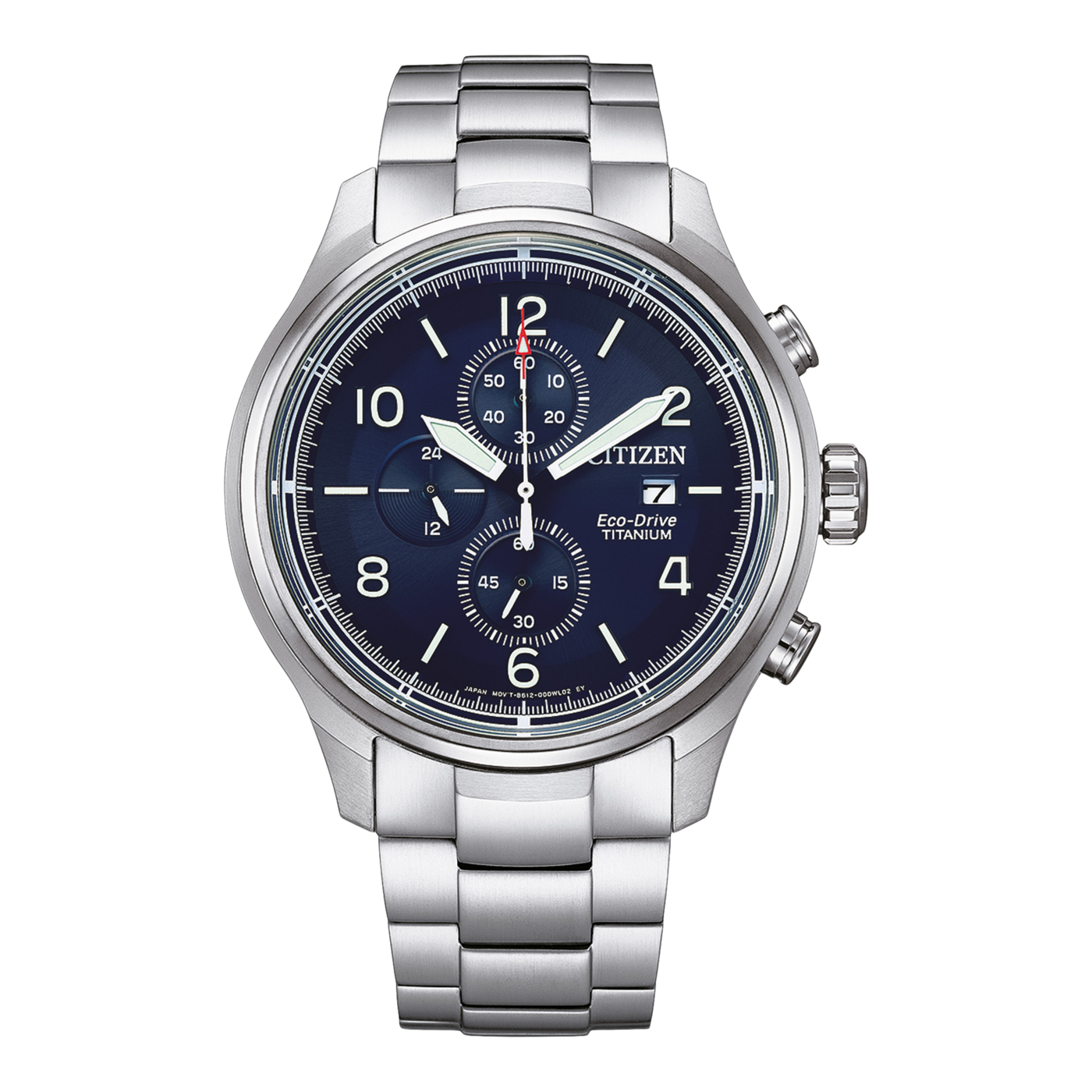 CITIZEN Solar Eco-Drive Super Titanium Chronograph Watch CA0810-88L