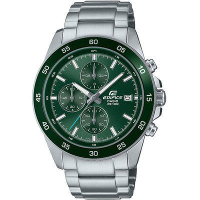 CASIO Men's Edifice Steel Chronograph Watch EFR-526D-3AVUEF