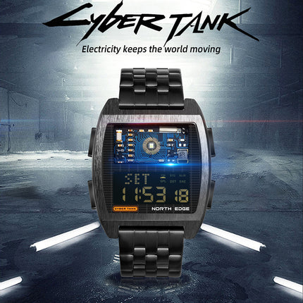 NORTH EDGE Tactical Cyber Tank Watch