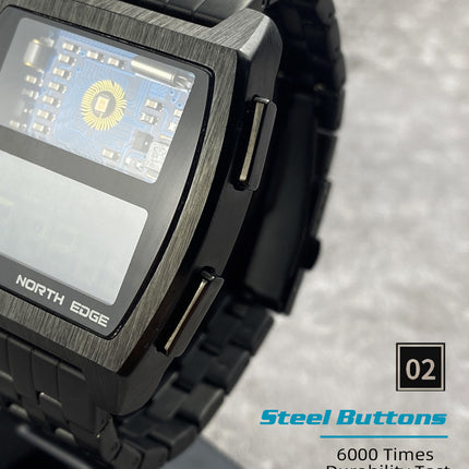 NORTH EDGE Tactical Cyber Tank Watch