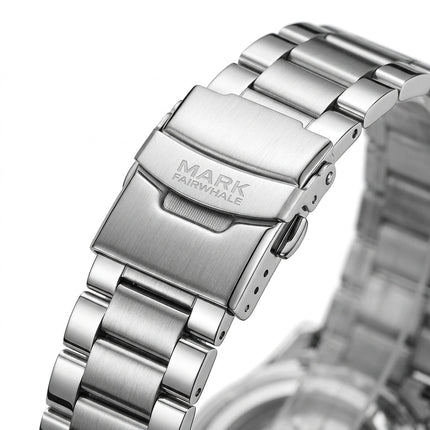 Mark Fairwhale FW-6024 STEELMOR - Men’s Automatic Mechanical Stainless Steel Strap Watch