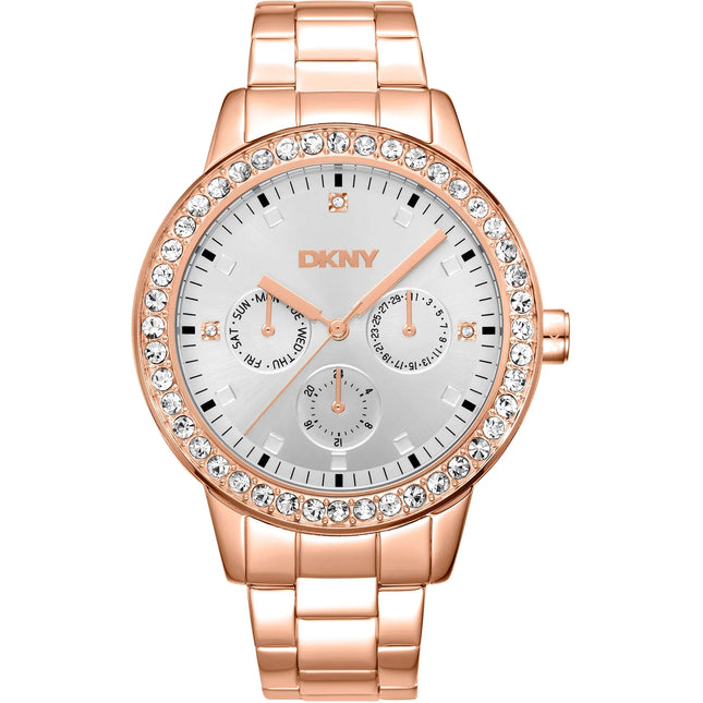 DKNY Parsons Multi Glitz Watch