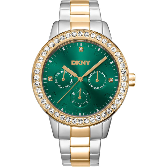 DKNY Parsons Multi Glitz Watch