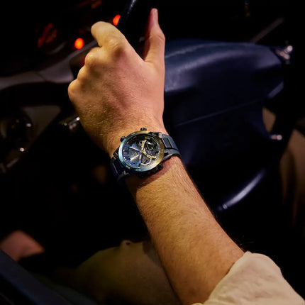 Casio Edifice Smartphone Link ECB-2000NP-1A Black Dial 47.8mm Stainless Steel Case Men's Watch