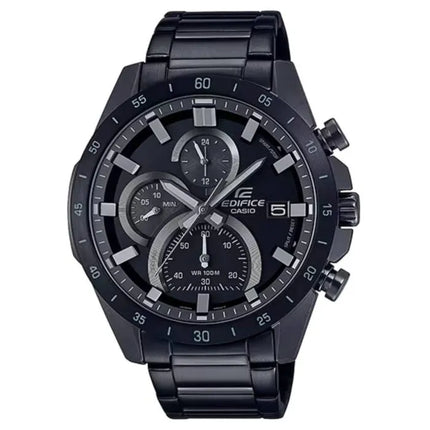 Casio Edifice Standard Chronograph EFR-571MDC-1AVUDF Black Dial Stainless Steel Men's Watch