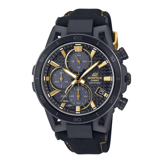 Casio Edifice Sospensione 50th Anniversary EFS-S640ZE-1ADR Black Dial Stainless Steel Men's Watch