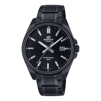 Casio Edifice Standard Analog EFV-150DC-1AVUDF Black Dial Stainless Steel Men's Watch