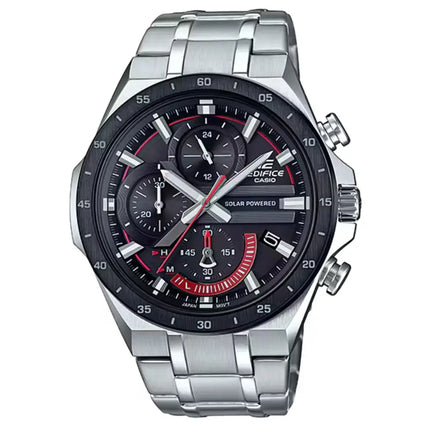 Casio Edifice EQS-920DB-1AVUDF Black Dial Stainless Steel Men's Watch