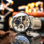 THOMAS EARNSHAW Longitude Automatic Skeleton Chicory Brown