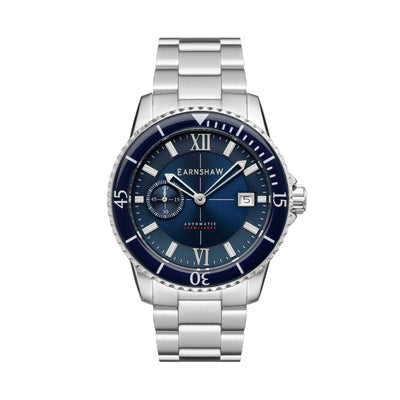 THOMAS EARNSHAW HAWKE SUBDIAL SECOND ATLANTIC BLUE Watch