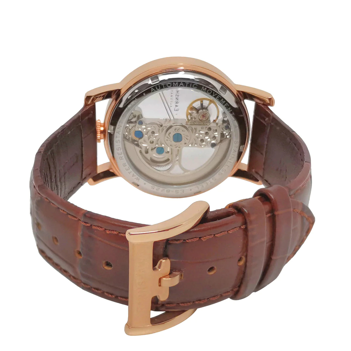 THOMAS EARNSHAW FOWLER BRIDGE AUTOMATIC Rose Gold / Brown Watch