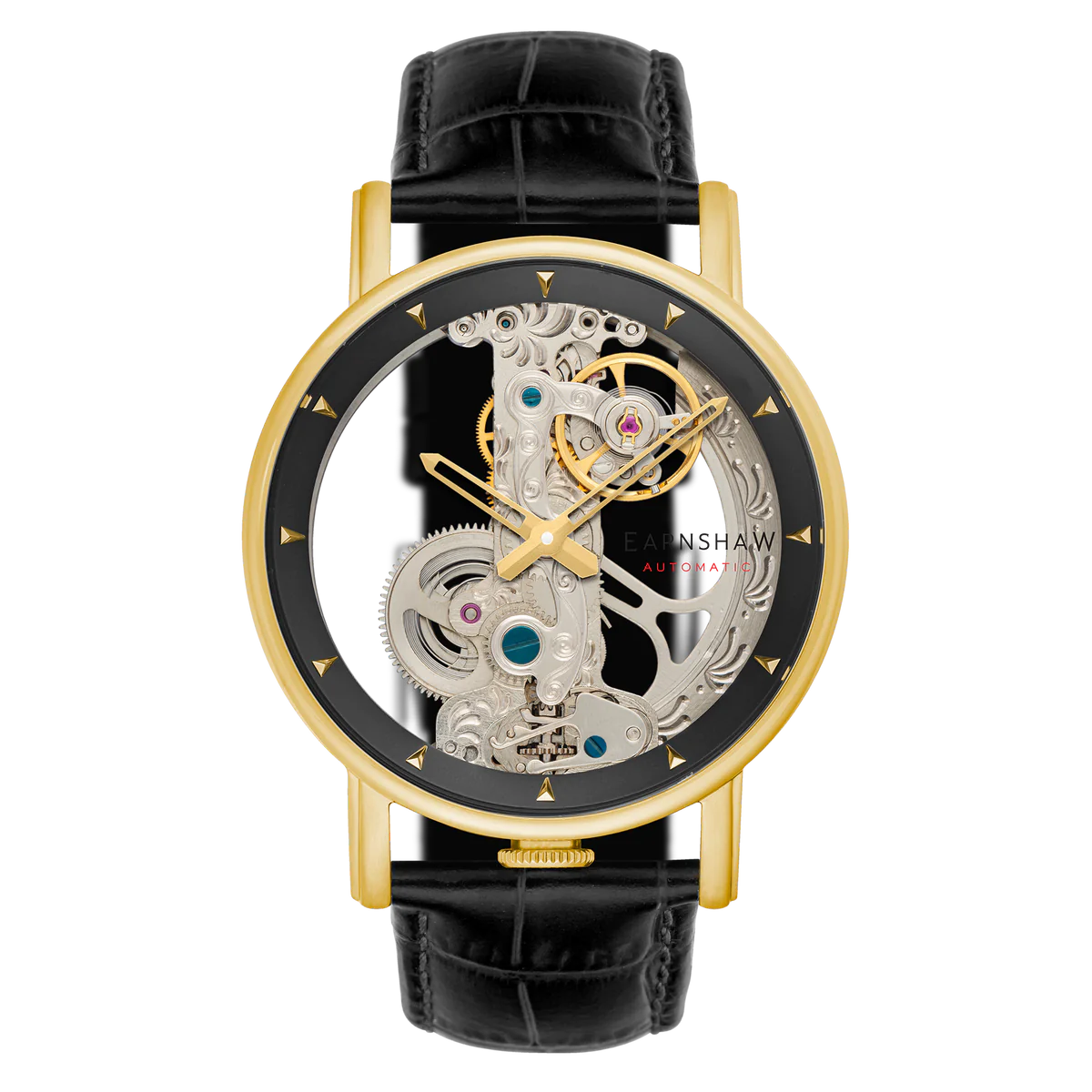 THOMAS EARNSHAW FOWLER BRIDGE AUTOMATIC Gold / Black Watch