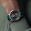 THOMAS EARNSHAW FOWLER BRIDGE AUTOMATIC Silver / Green Watch