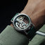 THOMAS EARNSHAW FOWLER BRIDGE AUTOMATIC Silver / Green Watch