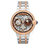 THOMAS EARNSHAW BARALLIER DUAL TIME SUN MOON OPEN HEART AUTOMATIC Two Tone Rose Brown