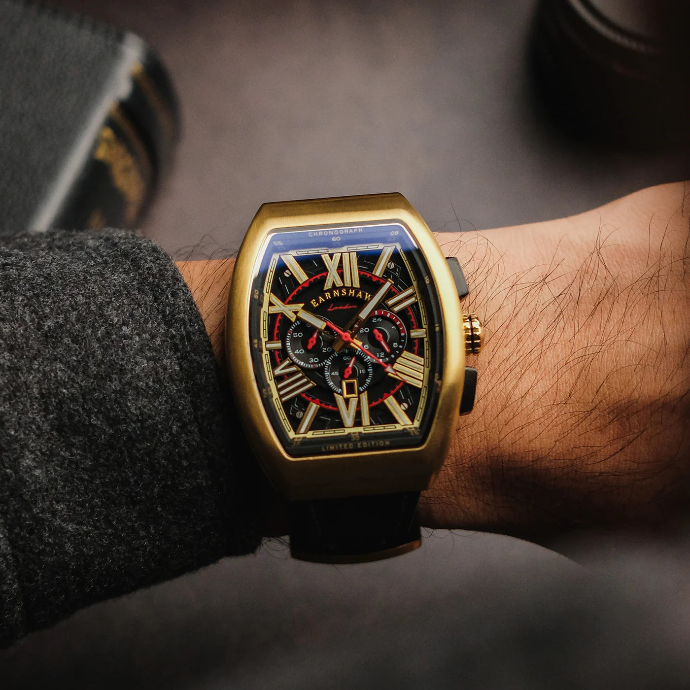 THOMAS EARNSHAW SUPREMACY CHRONOGRAPH Watch Gold