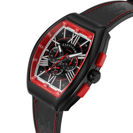 THOMAS EARNSHAW SUPREMACY CHRONOGRAPH Watch Racetrack Black