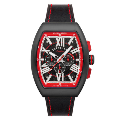 THOMAS EARNSHAW SUPREMACY CHRONOGRAPH Watch Racetrack Black