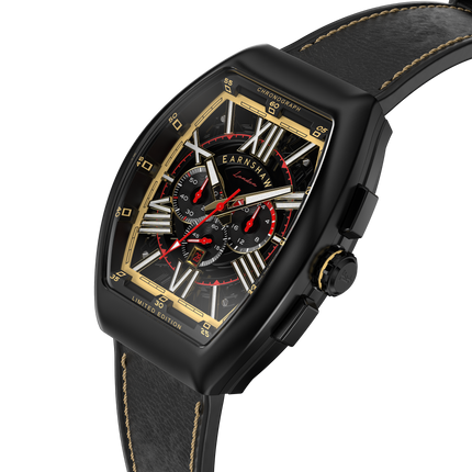 THOMAS EARNSHAW SUPREMACY CHRONOGRAPH Watch Oilfield Gold