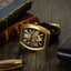 THOMAS EARNSHAW SUPREMACY SKELETON AUTOMATIC Watch Regal Gold