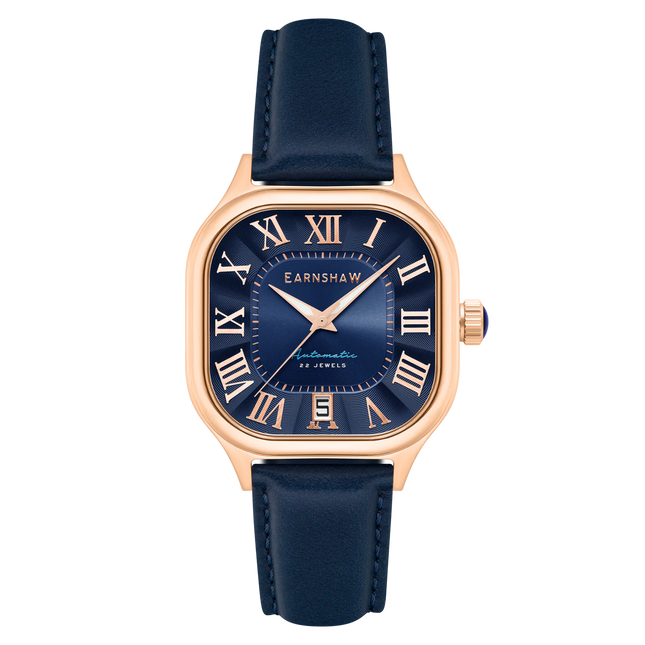 THOMAS EARNSHAW COUSSIN AUTOMATIC Regal Blue