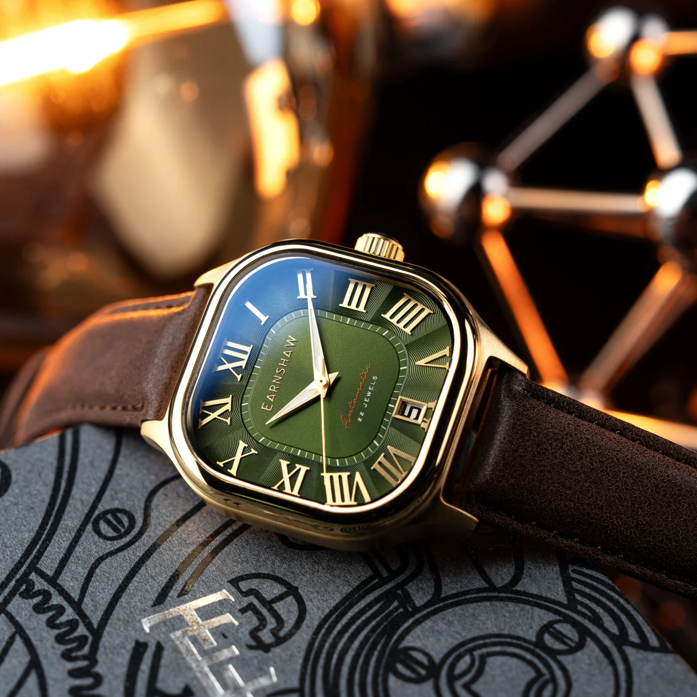 THOMAS EARNSHAW COUSSIN AUTOMATIC Elite Green